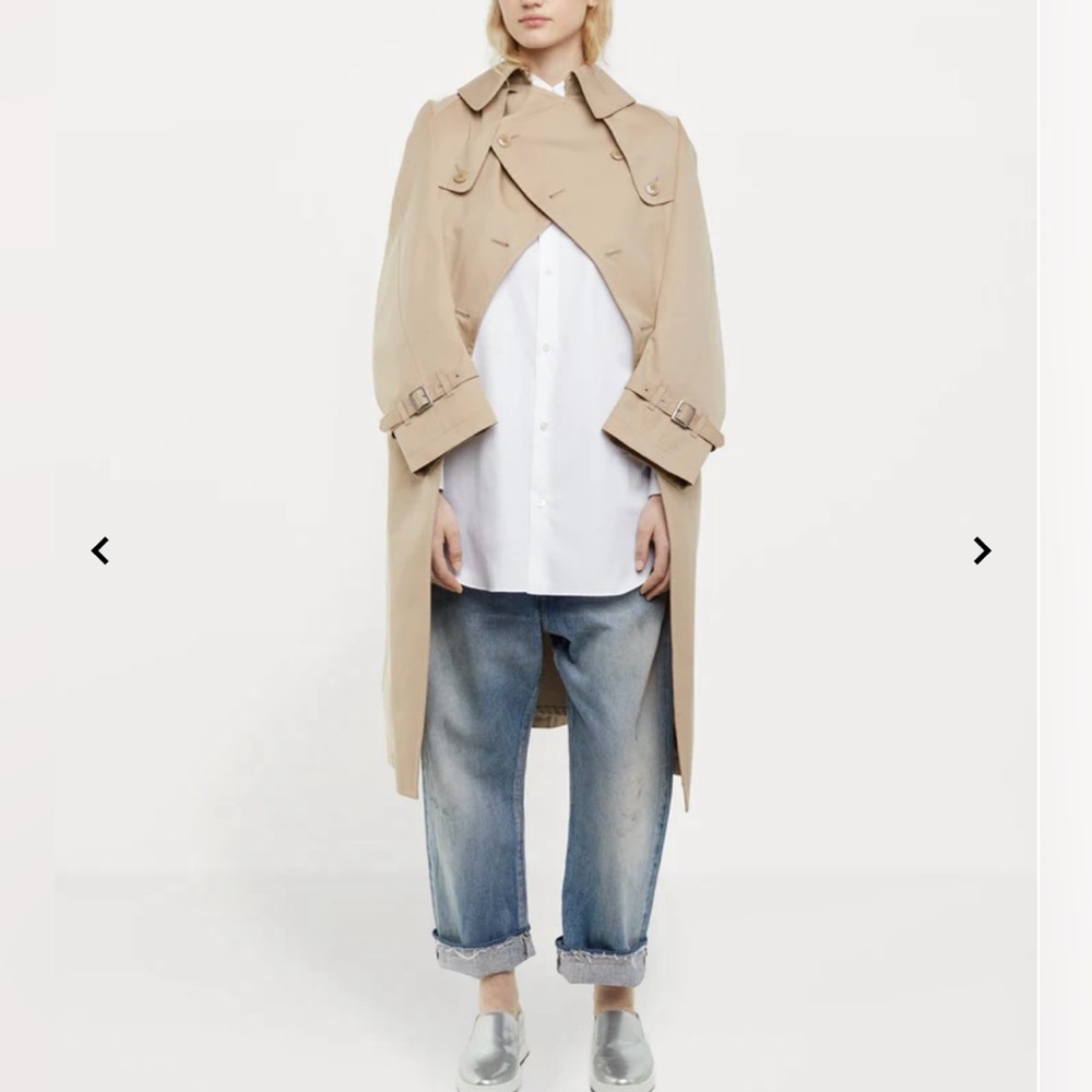 Junya Watanabe x Comme Des Garçons cape trench coat - Picture 7 of 9